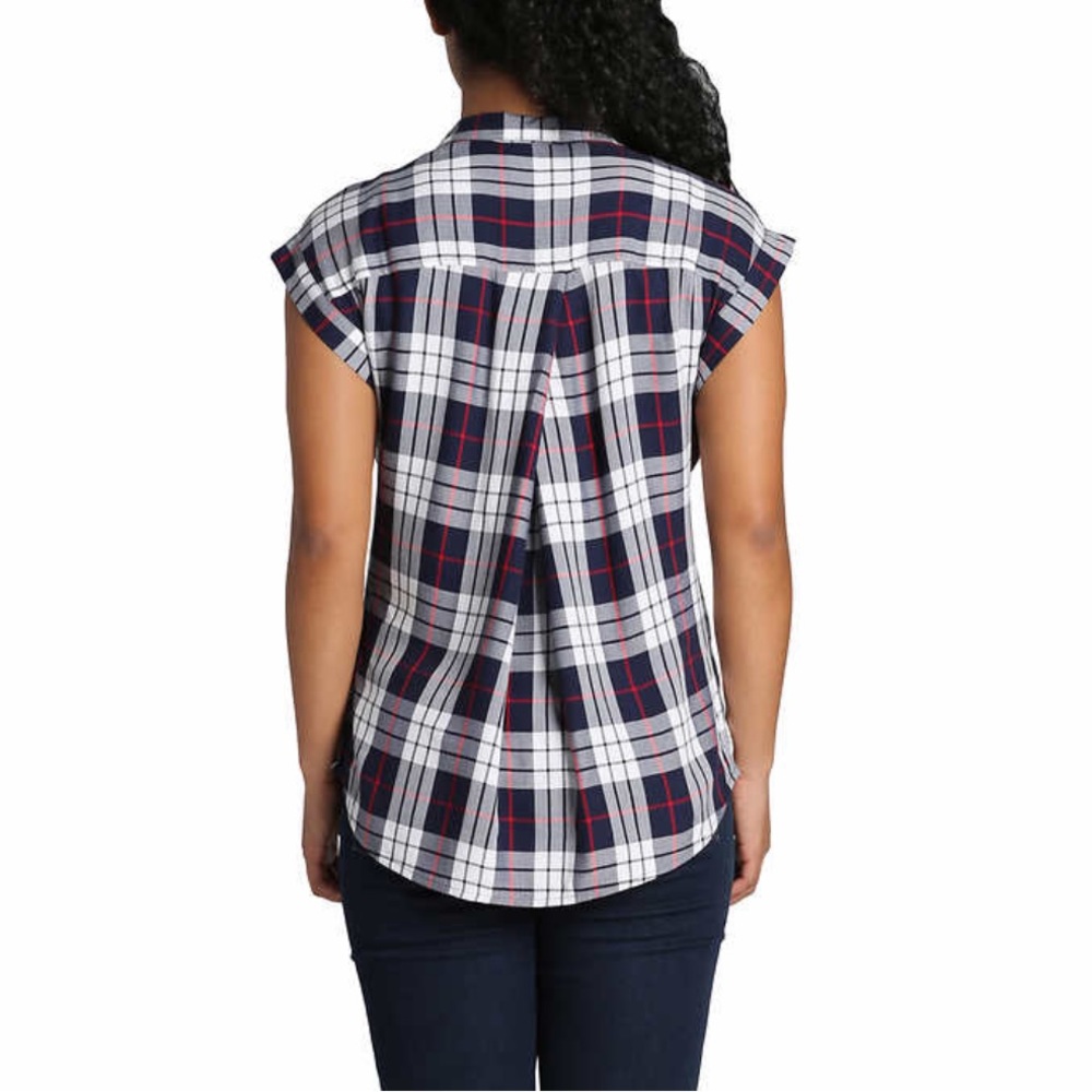 NWT Jachs Girlfriend Ladies' Short Sleeve Blouse - Picture 4 of 4